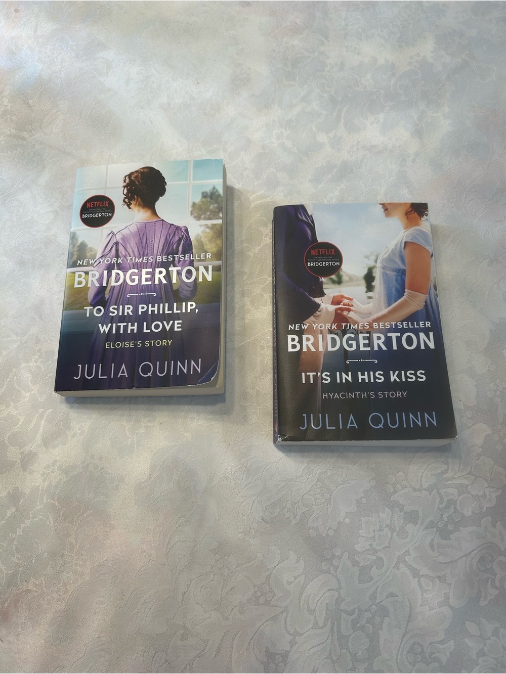 Bridgerton books-bundle Hyacinth’s story and Eloise’s story. So good! 2 books.